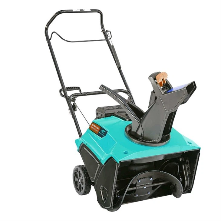 new style small single stage snow blower